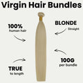 Straight Blonde 100% Human Hair Bundles